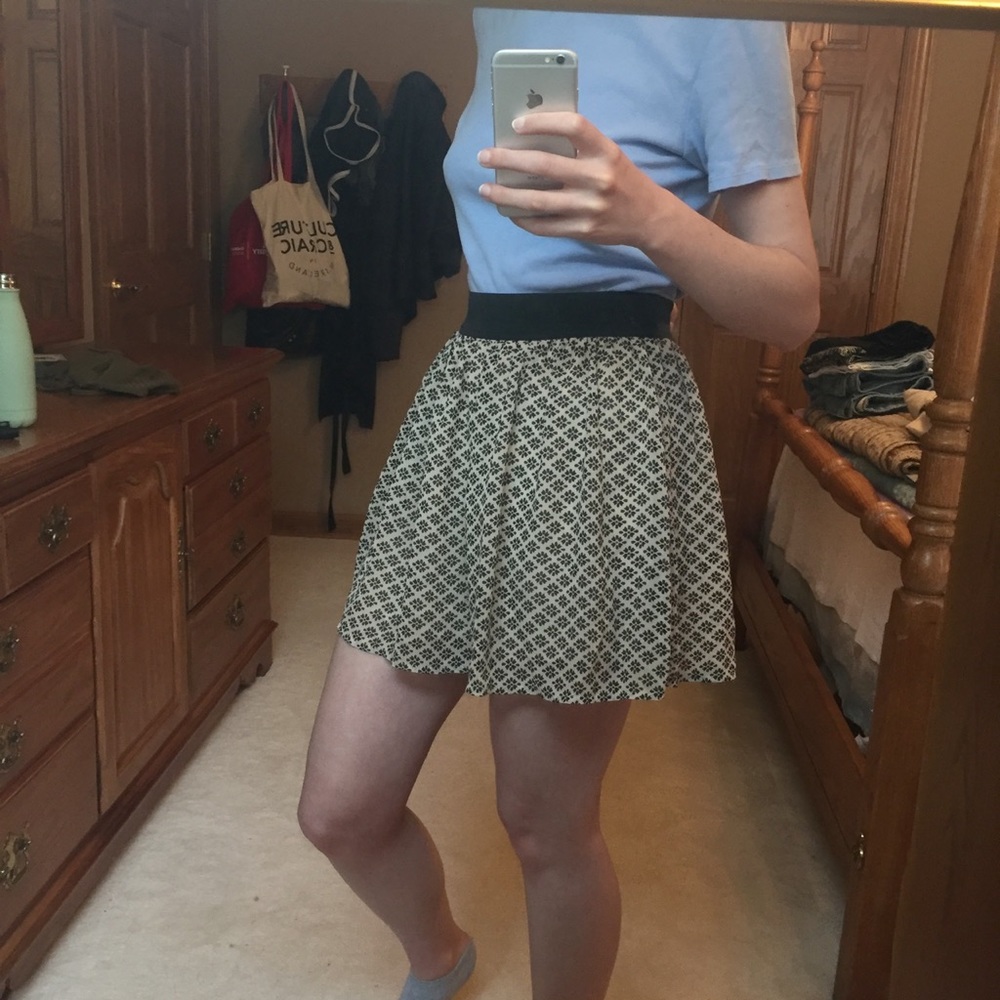 Patterned skirt from Forever21